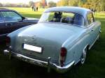 Heckansicht eines Mercedes Benz 220 SE Coupe. 1958 - 1960. Oldtimertreffen Marl am 30.10.2011.
