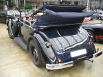 Heckansicht eines Mercedes Benz 770 Cabriolet D von 1935.