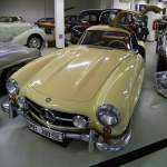 Mercedes 300 SL (W198), Autosammlung Steim in Schramberg, 6.3.11   Baujahr 1955  6 Zylinder, 215 PS aus 3000 ccm.