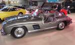 Profilansicht eines Mercedes Benz W198 I 300SL, gebaut in den Jahren von 1954 bis 1957.