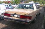 Heckansicht eines Mercury Grand Marquis Saloon LS aus dem Jahr 1989. Sammelplatz zur Landpartie des AMC M�lheim/Ruhr am 03.10.2026.