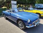 MG B beim British Car Day in Mondorf les Bains, Lux. (13.07.2025)