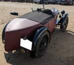 Heckansicht eines MG Midget aus dem Jahr 1930.