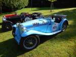 MG TC bei den Luxembourg Classic Days in Mondorf am 30.08.2014