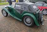 Profilansicht eines MG TC aus dem Jahr 1949.