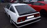 Heckansicht eines Nissan 300ZX aus dem Jahr 1987.