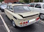 Heckansicht eines NSU Prinz 1000 aus dem Jahr 1969.