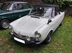 NSU Wankelspider aus dem Jahr 1966 im Farbton gletscherwei�. Der NSU Wankel Spider wurde von 1964 bis 1967 produziert und war das erste Serienauto der Welt mit einem Wankelmotor. Das Modell wurde auf der Frankfurter Automobilausstellung im September  ...