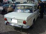 Heckansicht eines NSU-Fiat Neckar 1100R genannt  Millecento , gebaut in den Jahren von 1966 bis 1968.