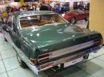 Heckansicht eines Opel Diplomat A V8 Coupe des Jahrganges 1967.