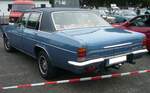 Heckansicht eines Opel Diplomat B V8 aus dem Jahr 1976. Oldtimer- und Youngtimertreffen an Mo´s Bikertreff in Krefeld am 08.10.2023.