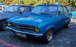 =Opel Ascona A, ausgestellt beim 2025 Manta/Ascona-Treffen in Petersberg-Marbach