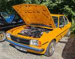 = Opel Ascona, ausgestellt beim 2025er Manta/Ascona-Treffen in Petersberg-Marbach