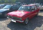 Opel Ascona A als zweit�rige Limousine, gebaut in den Jahren von 1970 bis 1975.