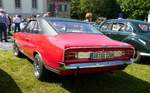 =Opel Commodore, steht bei Blech & Barock im Juli 2018 auf dem Gelände von Schloß Fasanerie bei Eichenzell