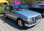 =Opel Corsa 1.3 S, gesehen auf dem Ausstellungsgel�nde der Oldtimerveranstaltung in Frankenberg/Eder im Mai 2026.