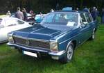 Opel Diplomat B V8 im Farbton cosmosblau, produziert von 1969 bis 1977.
