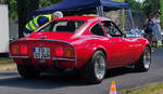 =Opel GT auf dem Weg zur Oldtimerausstellung bei Schloss Fasanerie, 06-2025
