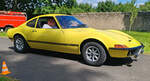=Opel GT auf dem Weg zur Oldtimerausstellung bei Schloss Fasanerie, 06-2025