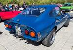=Opel GT, gesehen auf dem Ausstellungsgel�nde der Oldtimerveranstaltung in Frankenberg/Eder im Mai 2026.