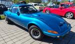 =Opel GT, gesehen auf dem Ausstellungsgel�nde der Oldtimerveranstaltung in Frankenberg/Eder im Mai 2026.