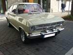 Opel Kadett B LS Coupe (F-Baureihe), wie es von 1967 bis 1971 im ehemaligen Bochumer Opel-Werk vom Band lief.