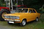 Opel Kadett B als in der Karosserieversion Limousine zweitürig aus dem Jahr 1971.