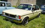 =Opel Kadett C, ausgestellt bei Blech & Barock im Juli 2018 auf dem Gelände von Schloß Fasanerie bei Eichenzell