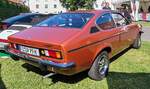 =Opel Kadett C Coupe, gesehen bei der Oldtimerausstellung bei Schloss Fasanerie, 06-2025