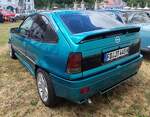 =Opel Kadett E, gesehen bei der Oldtimerausstellung Blech & Barock bei Schloss Fasanerie, 07-2026