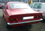 Heckansicht eines Opel Manta A aus dem Jahr 1972. Oldtimertreffen beim Autohaus Voss in Rosendahl-Darfeld am 07.04.2024.