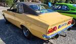 =Opel Manta A, ausgestellt beim 2025er Manta/Ascona-Treffen in Petersberg-Marbach