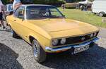 =Opel Manta A, ausgestellt beim 2025er Manta/Ascona-Treffen in Petersberg-Marbach