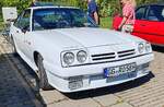 =Opel Manta B GSi, ausgestellt bei der Oldtimerveranstaltung in Frankenberg, 05-2026