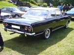 Heckansicht eines Opel Rekord B Coupe 1700L. 1965 - 1966. Herner Oldies am 03.07.2016.