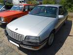 Opel Senator B im Farbton astrosilber, wie er von 1987 bis 1993 gebaut wurde.