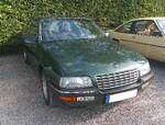 Opel Senator B im Farbton emeraldgr�n, wie er von 1987 bis 1993 gebaut wurde.