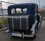 =Opel 1,2 Modell 1210, Bj. 1933, 1186 ccm, 23 PS, steht bei der Bulldogmesse in Alsfeld, 10-2021