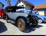 Blauer Willys Knight zu Besuch am Oldtimer Treffen in Lüterswil/SO am 31.08.2025