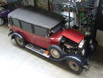 Packard Series 443 Landaulet aus dem Jahr 1928 aus der Vogelperspektive. Classic Remise Düsseldorf am 07.06.2021.