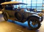Panhard Levassor X14, der französische Oldtimer von 1911 befindet sich im Originalzustand, 4-Zyl.Motor mit 4398ccm und 25PS, Vmax.85Km/h, Automobilmuseum Volante Kirchzarten, Okt.2015