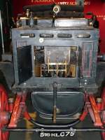 Panhard-Levassor - Phaeton Thonneau, Baujahr 1894    Die Bauweise mit vorne liegendem Motor und direkt angebauter Kupplung und Getriebe war damals revolutionär.