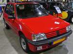 Peugeot 205, 1,4 GT, BJ 1992, Motor TU3S, 75 cv, Farbe Vallelungarot. Autojumble 2026