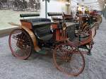 Peugeot Phaetonnet Type 8    Baujahr 1893, 2 Zylinder, 1282 ccm, 20 km/h, 3 PS    Cité de l'Automobile, Mulhouse, 3.10.12