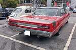 Heckansicht eines Plymouth Fury III Coupe 383 Super Commando im Farbton bright red aus dem Jahr 1968. 13. Saarner Oldtimer-Cup am 30.08.2026 in M�lheim an der Ruhr/Saarn.