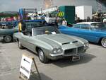Pontiac LeMans Sport 350 Convertible (1971-72), aufgenommen Mai 2011 beim Oldtimertreffen auf Theresienwiese in München