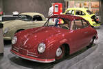 Im Klaus Peter Porsche Traumwerk in Ainring war am 25.5.2022 dieser seltene Porsche 356-2 in der Ausstellung zu bewundern.