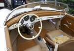 Porsche 356 Speedster, Blick in den Innenraum, Aug.2023