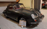=Porsche 356 B 1600 Super, Bj. 1962, 1582 ccm, 75 PS, gesehen im Automuseum Wolfegg, Dezember 2023