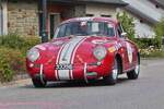 Porsche 356 BT6 Super 90, BJ 1962, nahm an der Luxemburg Classic Rallye teil. 11.09.2026